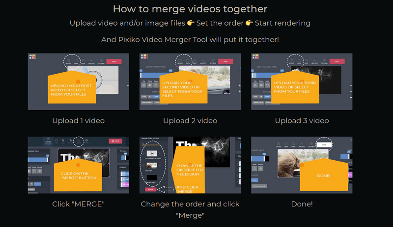 pixiko-video-merger