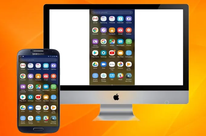 duplicar pantalla android en mac