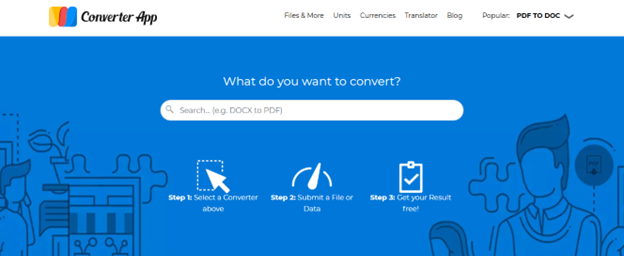 Converter-homepage