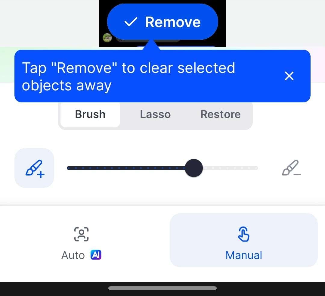remove unwanted objects 