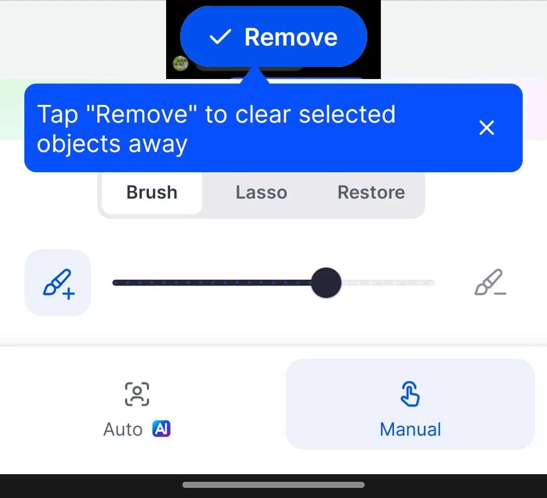 remove unwanted objects 