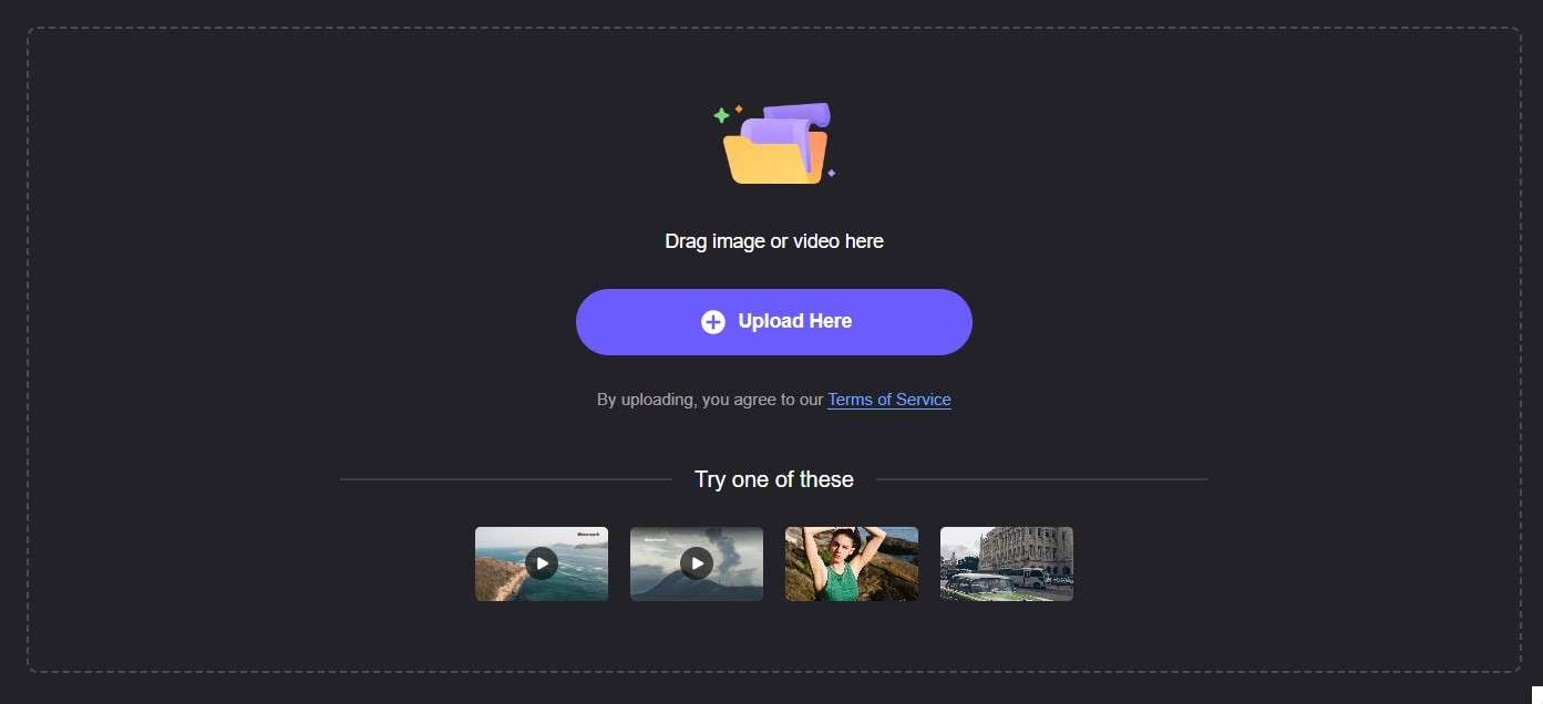 upload images to remove objects