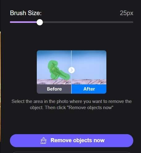 remove unwanted objects from images using ai