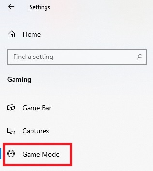 game mode feature 