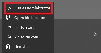 running obs as an administrator 