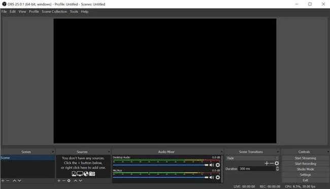 obs recording software download