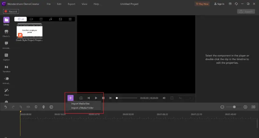 converter ppt em vídeo em DemoCreator