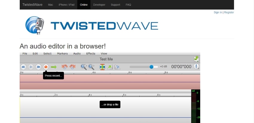 Twisted Wave Audio Editor