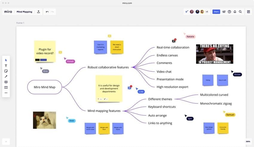 miro online whiteboard tool