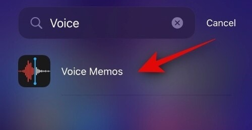 open voice memo