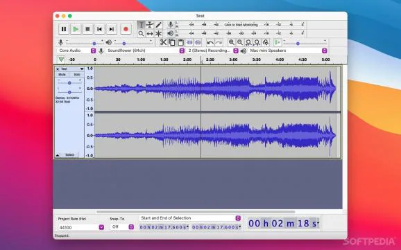 grabar audio de youtube con audacity