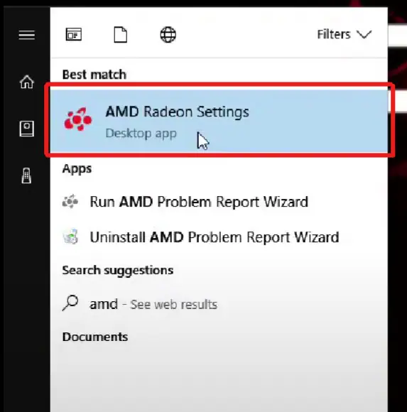 amd radeon settings