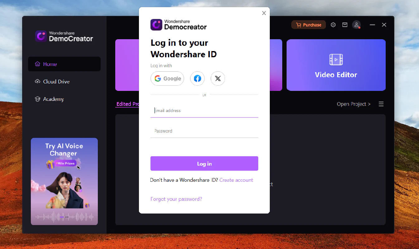 wondershare democreator web oficial