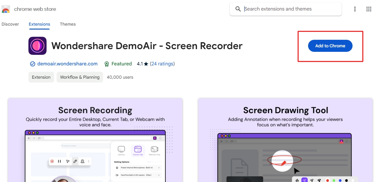 choose your recording mode