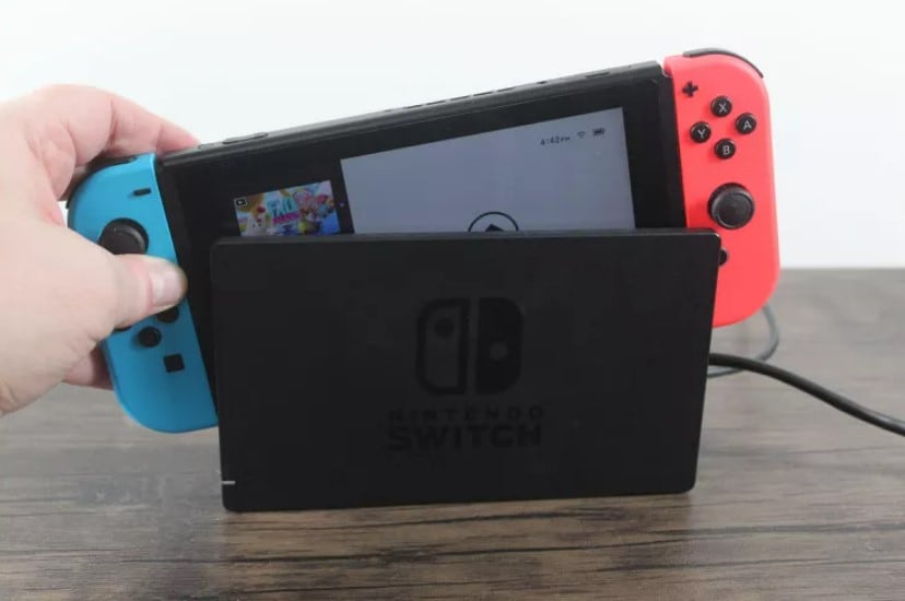 conectar switch dock y tarjeta capturadora