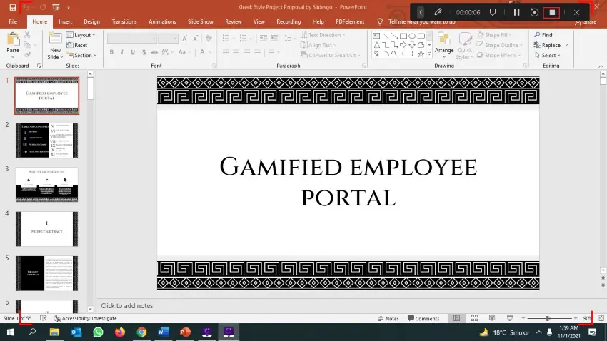 démarrer votre powerpoint