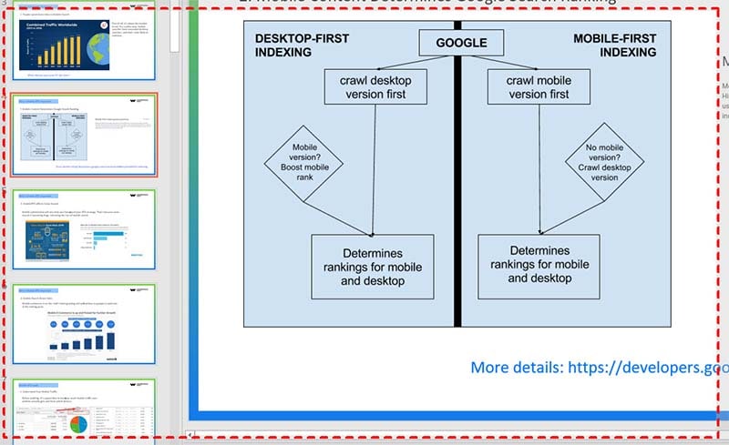 sélectionner la zone d'enregistrement avec powerpoint