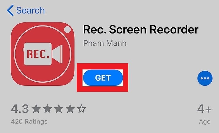 rec screen recorder download window