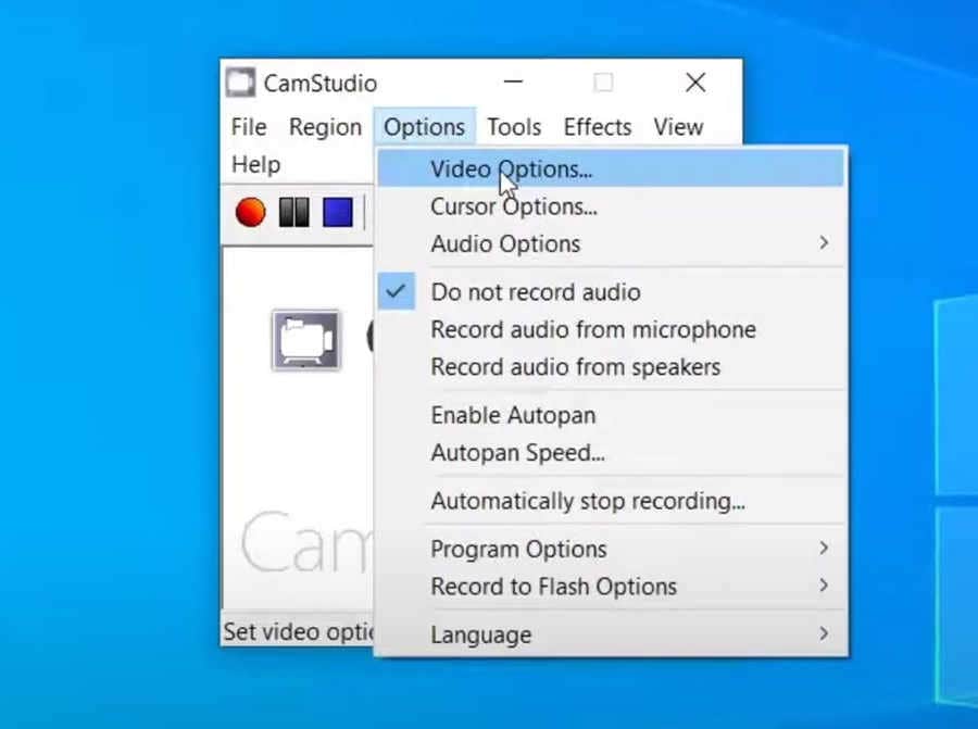 enable speaker and microphone recording
