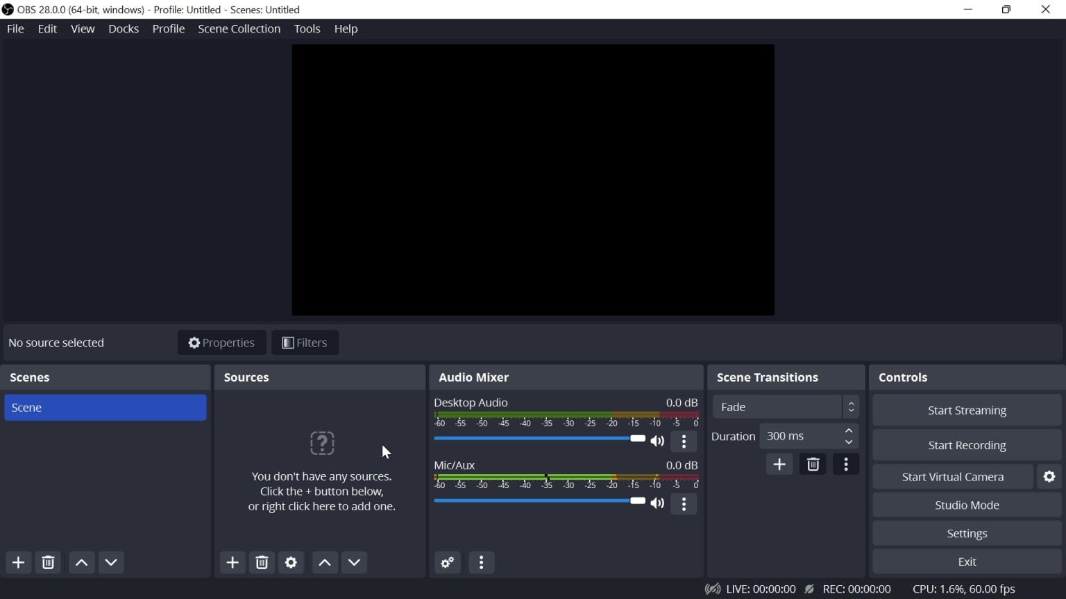 add display capture in sources