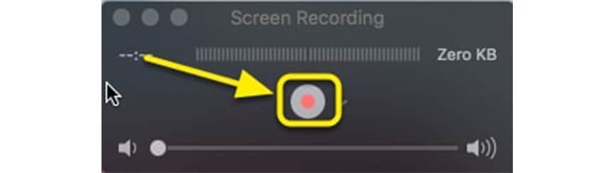  pantalla de grabación en Mac