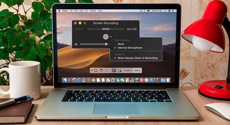 built in mic recording tools on a mac