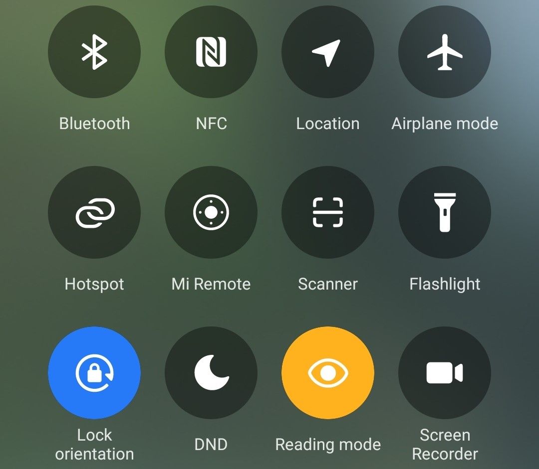 open xiaomi's system toggles