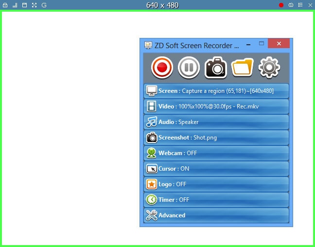 zd soft screen recorder