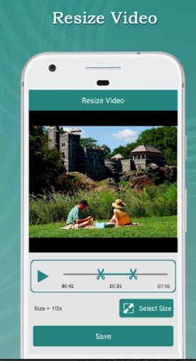 resize video - Android