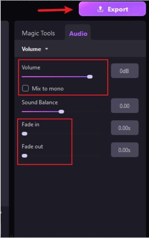 export voice file