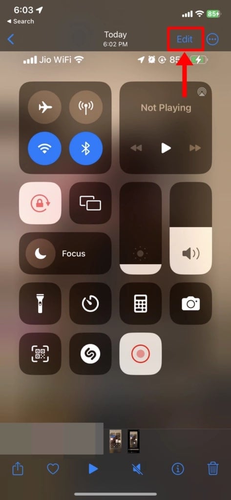 screen record in iphone 12 editor