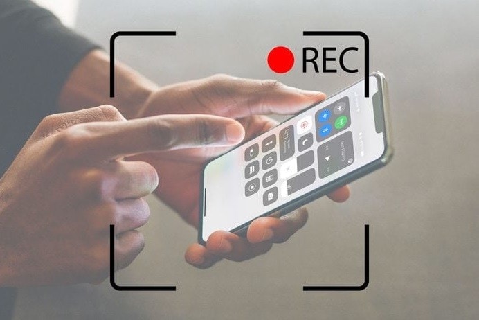 iphone 14 screen recording illustration