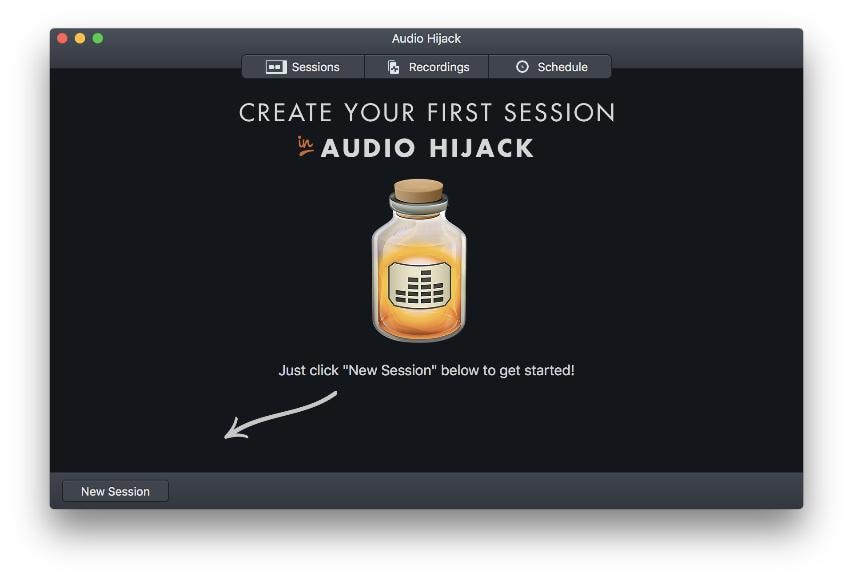 configurer audio hijack