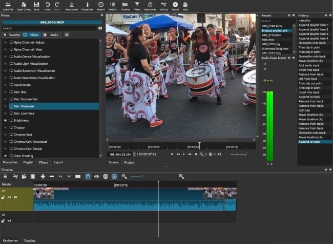 shotcut video editor