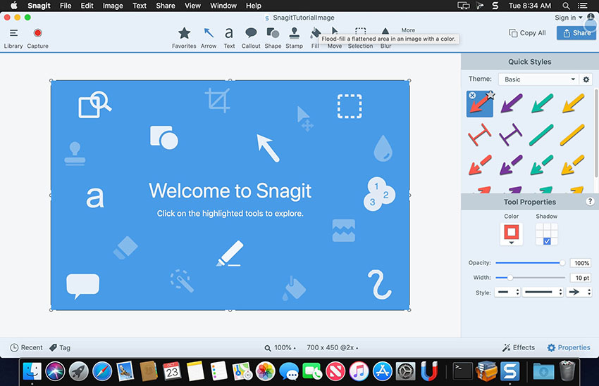 snagit 1080p screen capture tool