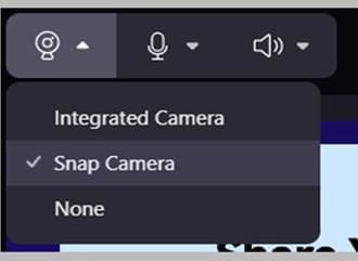 select Snap camera