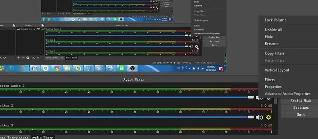 obs screen recorder freezes