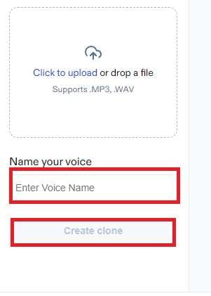 creating sonic voice clone in speechify