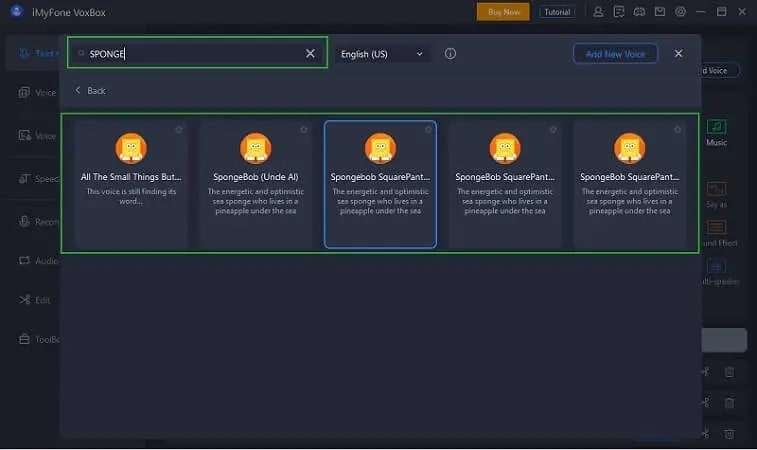 spongebob voice ai generator imyfone voxbox