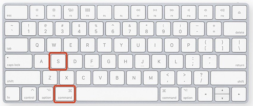 keyboard shortcut to save quicktime recording