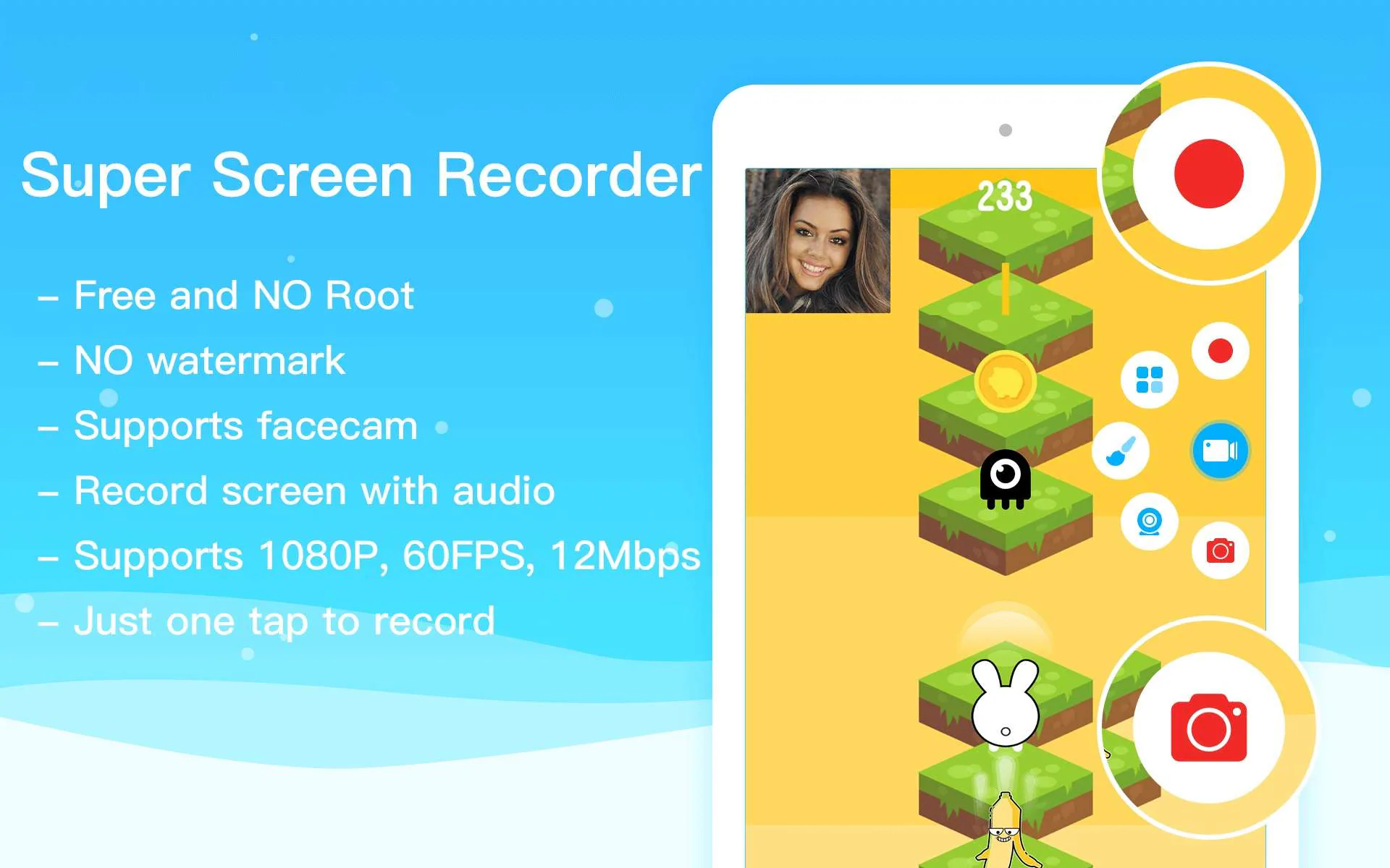 HD Screen Recorder 1080P 60fps – Apps no Google Play