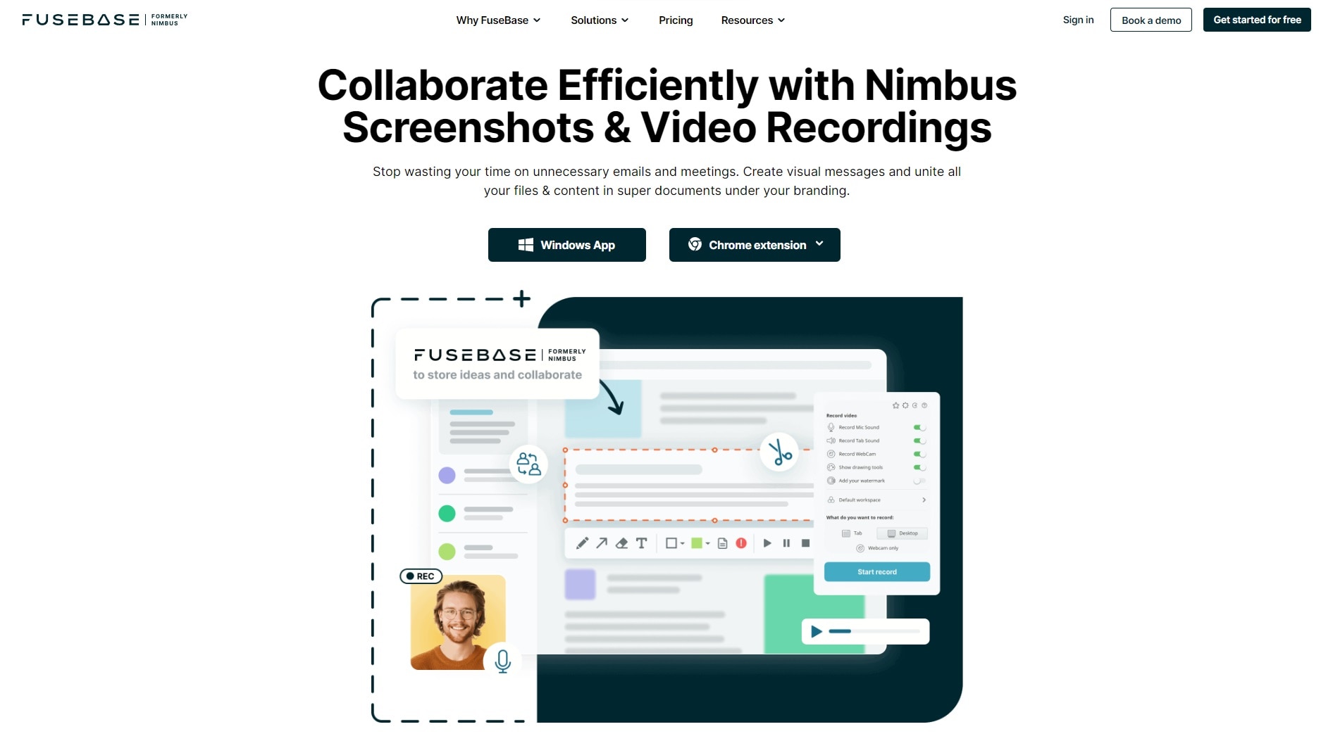 take scrolling macbook screenshots with fusebase