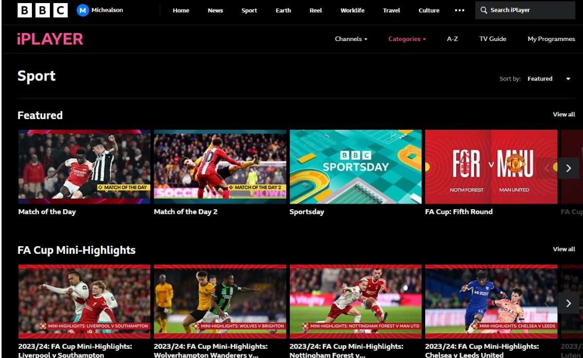 streaming sites free sports bbc