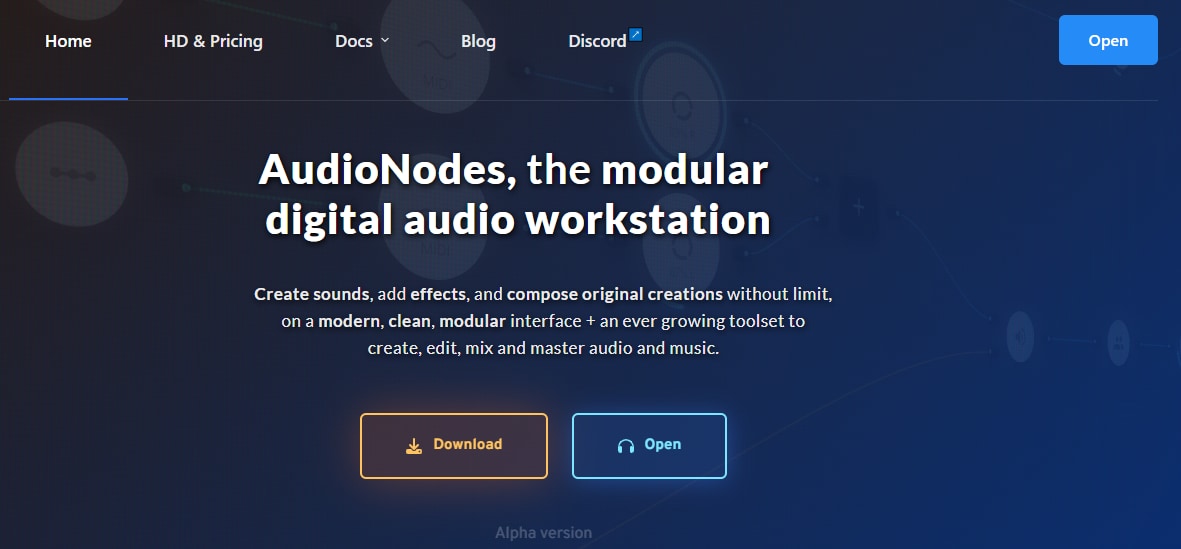 audionodes audio editor software