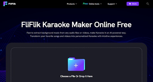 FliFlik Online Karaoke Maker