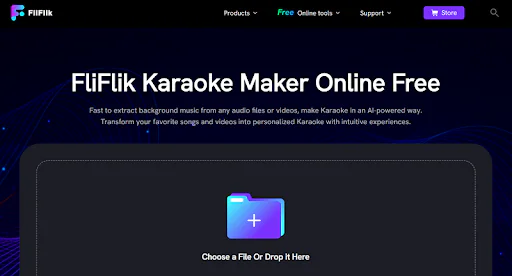 Creador de Karaoke en línea FliFlik