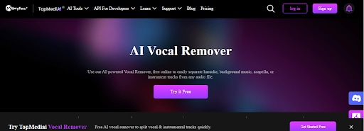 Topmediai MP3 karaoke converter