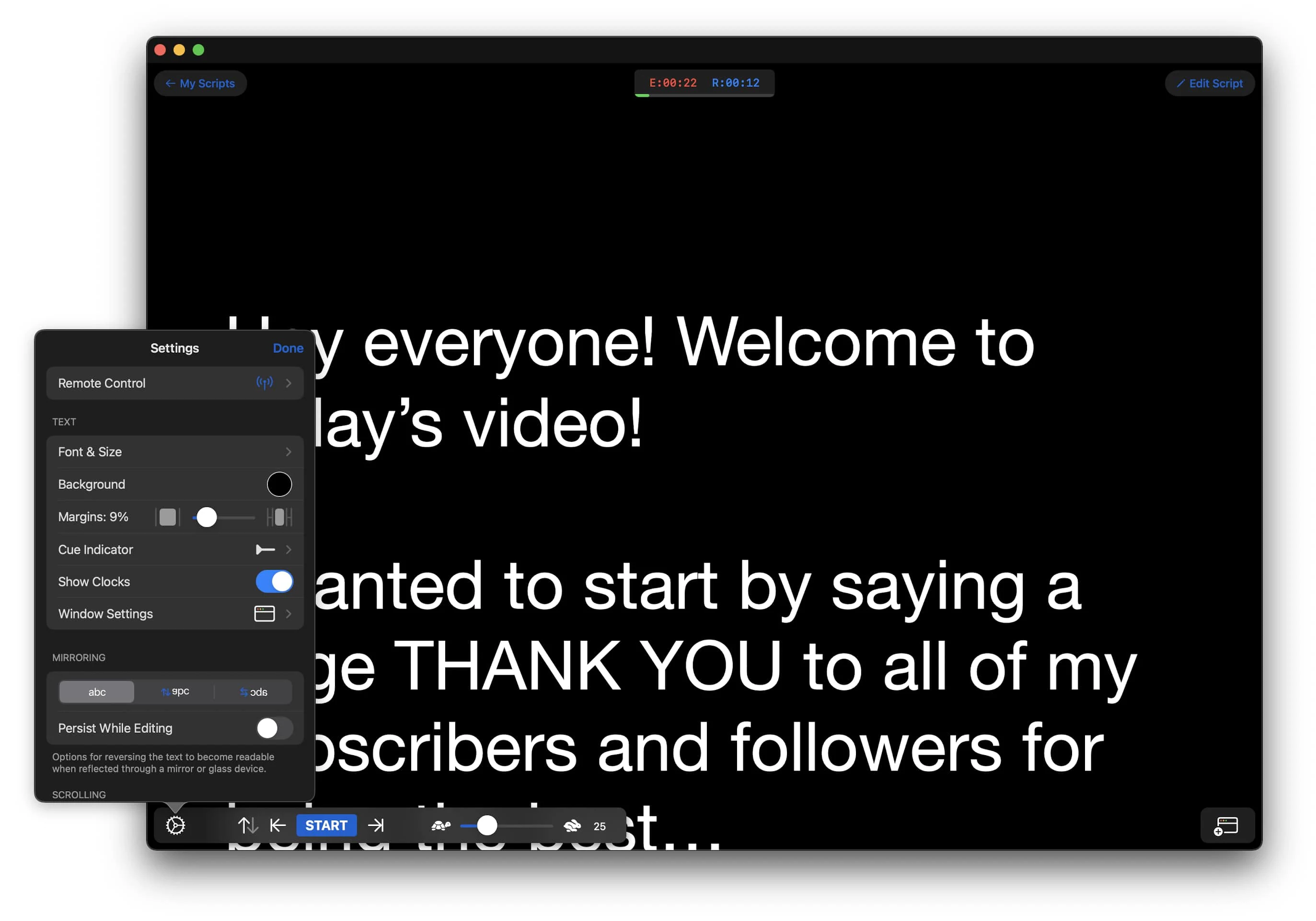 teleprompter premium for mac