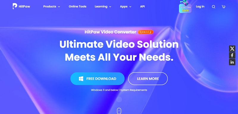 hitpaw video editor trims youtube videos