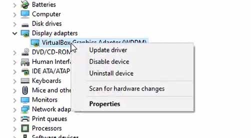 atualize driver windows 10